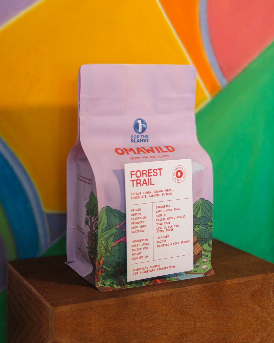 Omawild’s first three coffee profiles come from a forest reserve in West Java, Indonesia